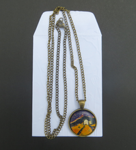 Load image into Gallery viewer, Starry Night - Hand Painted Pendant